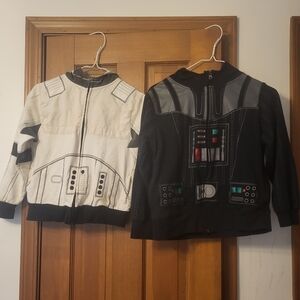 Sold Star Wars Zip Ups Size S